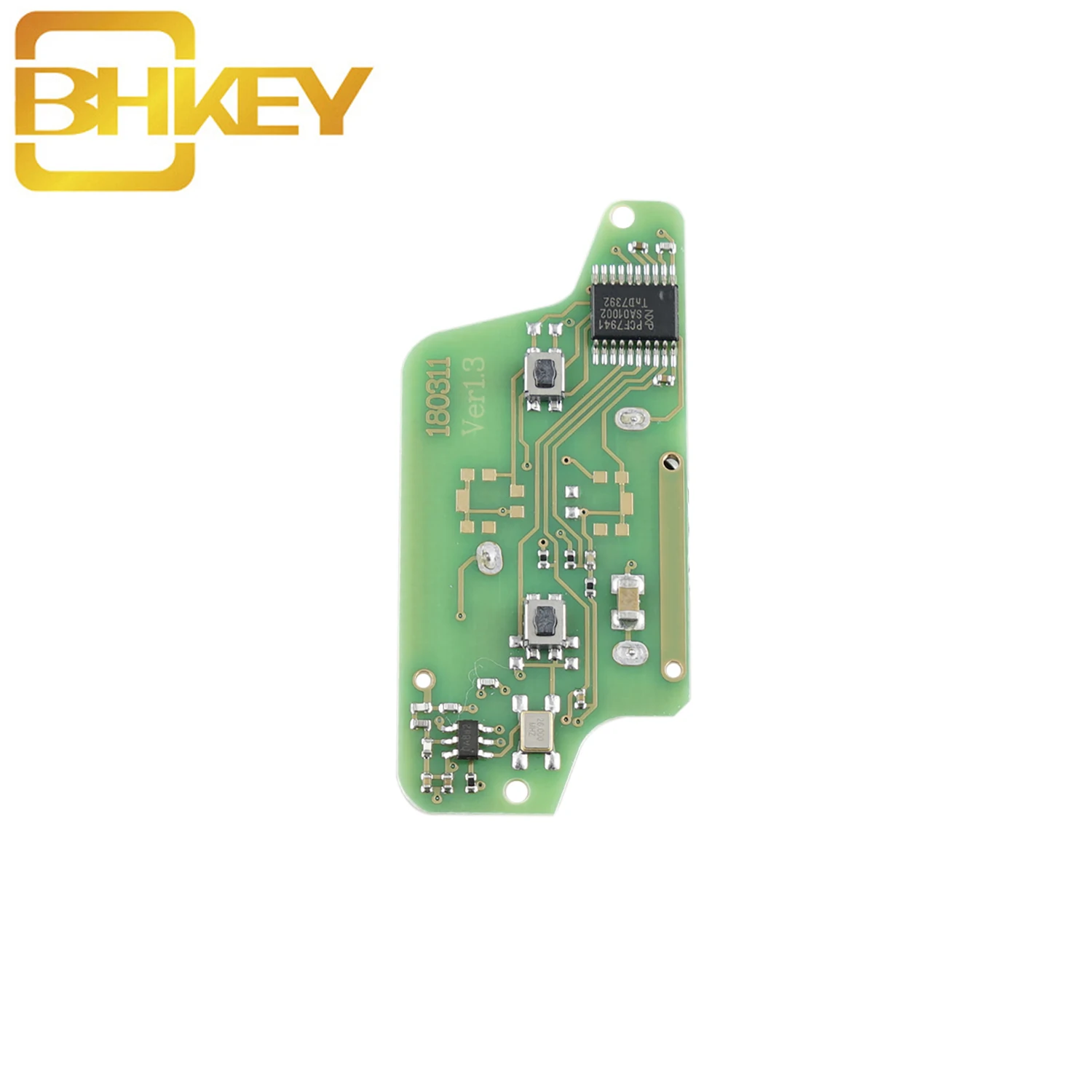 Электронная плата BHKEY ASK 2B для Peugeot 307 308 408 407 207 Citroen C2 C3 C4 PICASSO ID46 CE0536/CE0523|Ключ от авто|