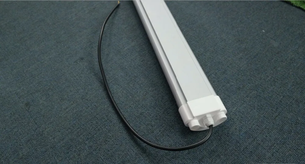 Бесплатная доставка Высокое качество LED Tri proof Light Tube 0 6 m 9 1 2 5 AC180 240V PF&gt 95 110LM/W