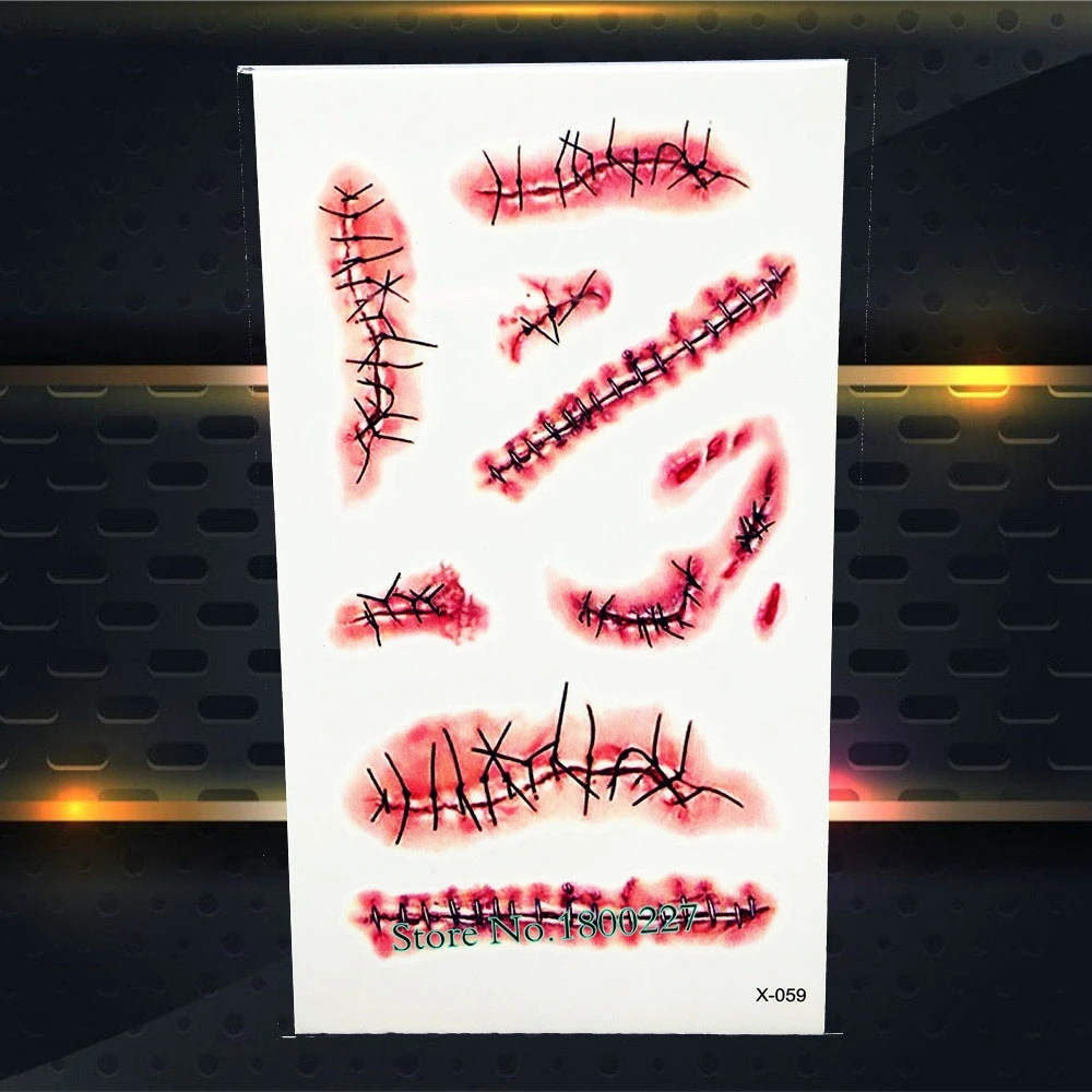 1 шт. Высокое качество тибетские буквы временные татуировки наклейки женские PAQ-146