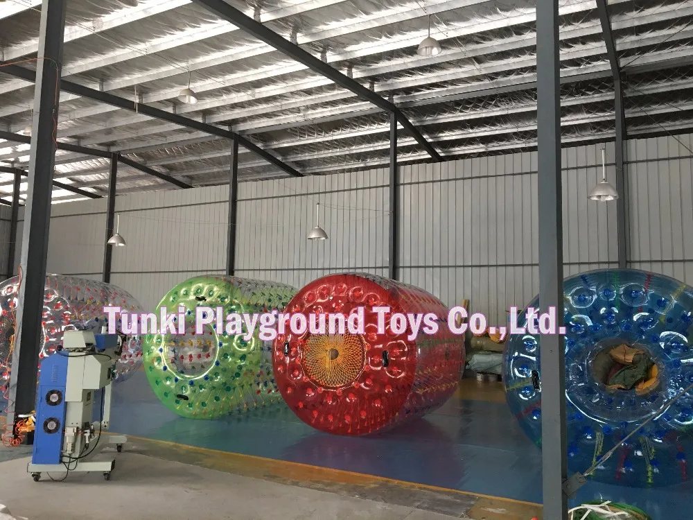

colorful inflatable water roller for sale
