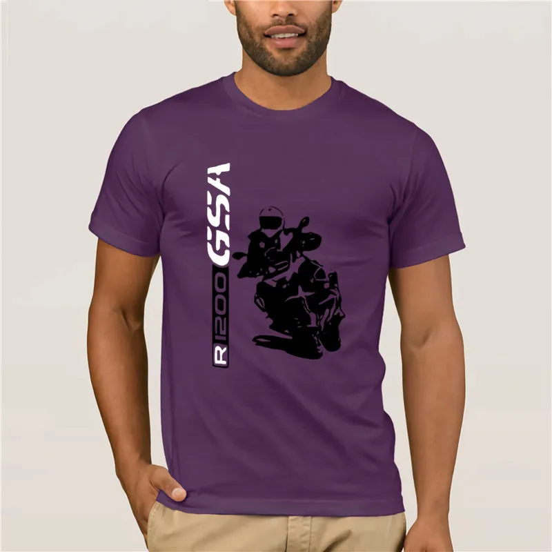 Спортивная Мужская футболка летние топы Homme 1200 GSA GS любители приключений моторад