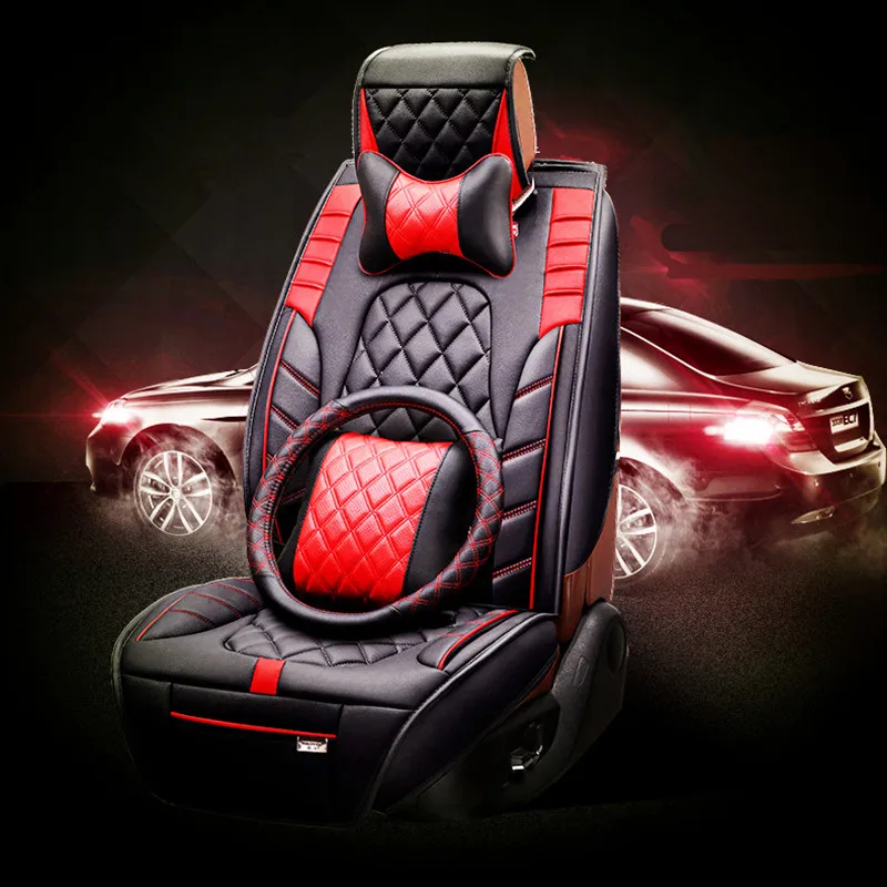 Новый 3D спортивный чехол для сидения автомобиля общая Подушка старшая кожа