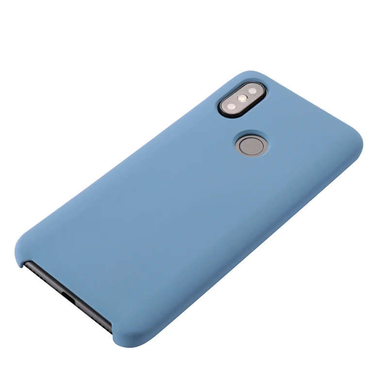 Blue Официальный стильный жидкий силиконовый чехол для телефона для Xiaomi Note 3 Note4 6 Note 7 Redmi 4X 5A 5 Plus Note 5 Pro S2 mi9 - Цвет: Blue
