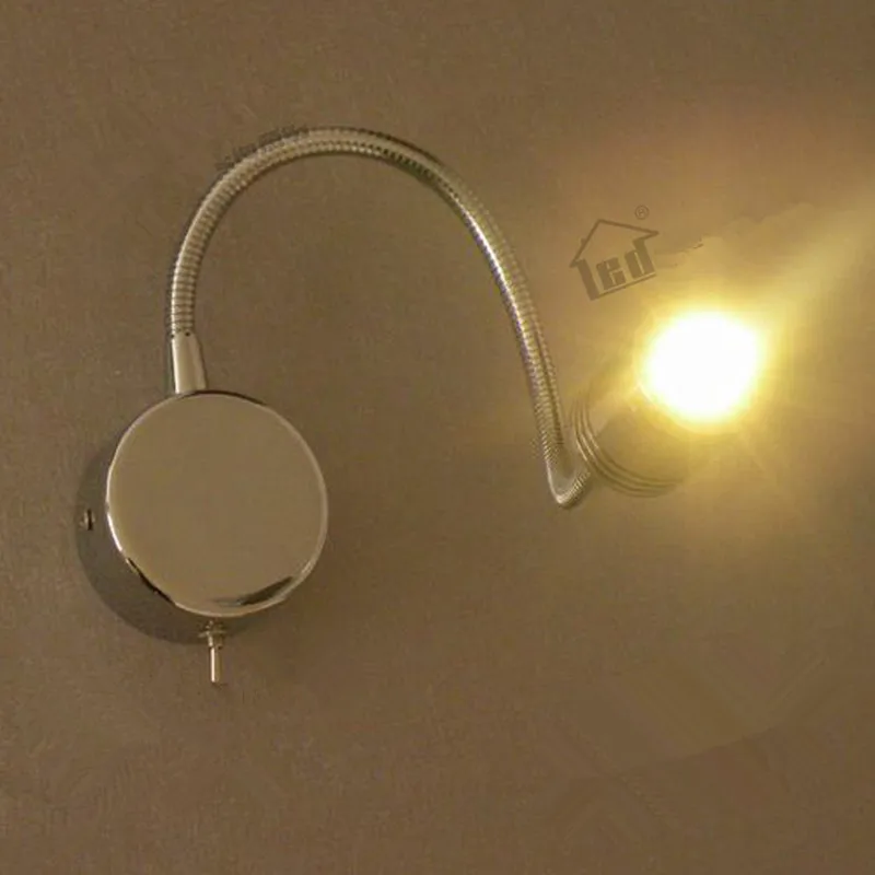 Topoch LED RV интерьерные огни 3 Вт 200LM Фокусирующая линза Адаптивная гусиная шея DC12V 24V