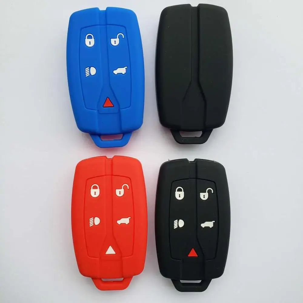 5 Кнопка брелок силиконовый пульт дистанционного управления чехол для Land Rover LR2