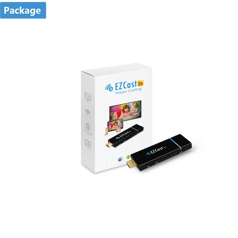 Новейший Ezcast Pro 5G + 2 4G беспроводной смарт пульт от телевизора 4K 1080P Универсальный