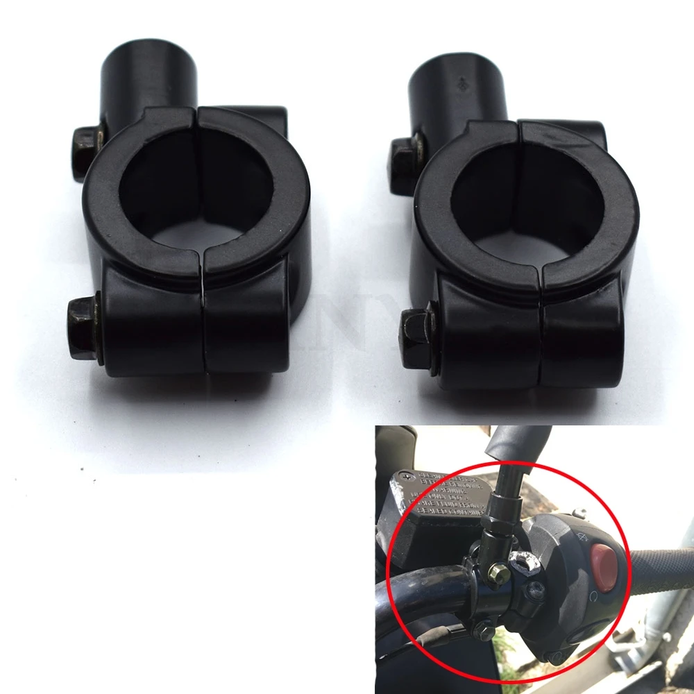 Универсальный держатель для зеркала заднего вида на руль мотоцикла 7/8 дюйма