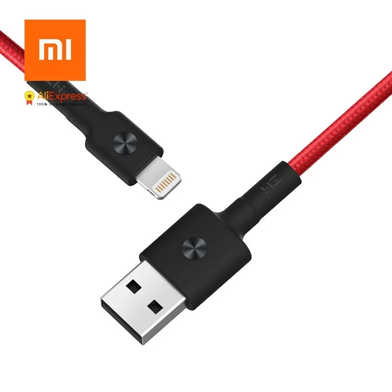 Оригинал Xiaomi ZMI MFI сертифицирован для iPhone Lightning к USB кабель зарядное устройство