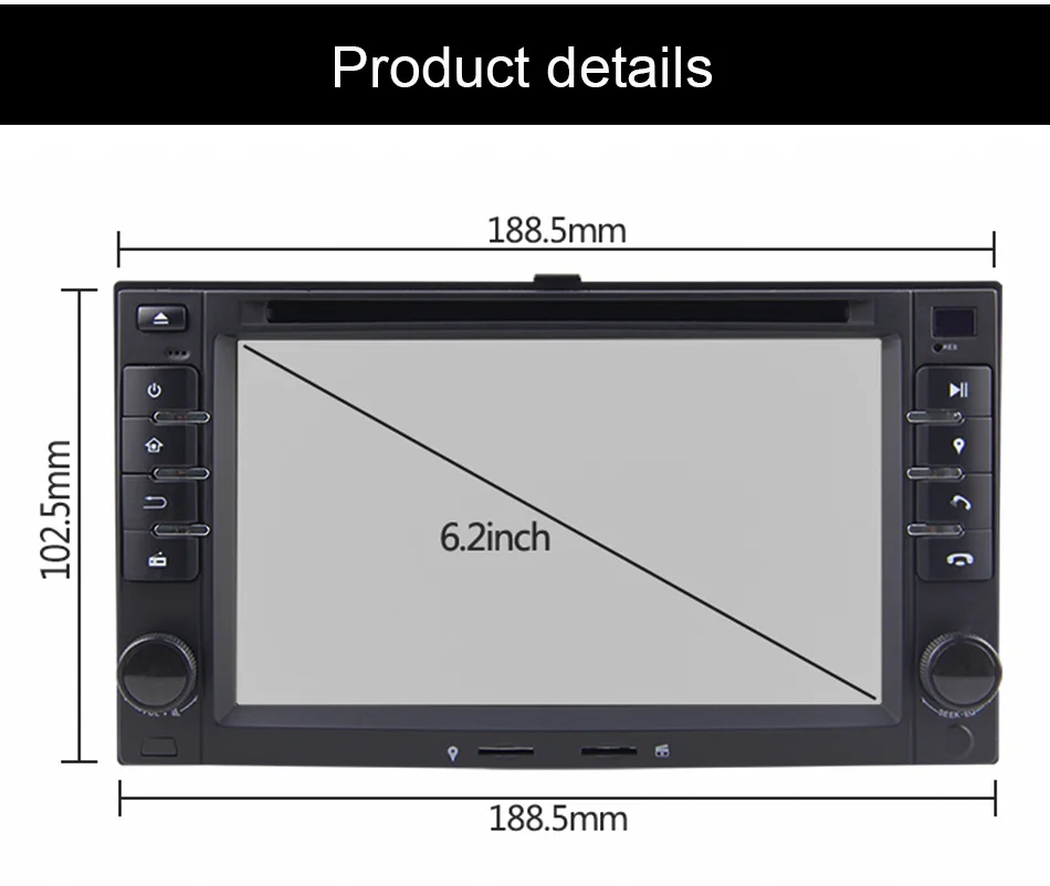 Eunavi 2 din Android 9,0 автомобильный dvd для KIA SORENTO MAGENTIS SPORTAGE MORNING CEED RIO CERATO 2005-2010 KIA Универсальный
