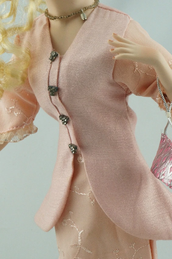 Женская кукла Cosette розовая для домашнего декора с реалистичным ангелом | Дом и сад