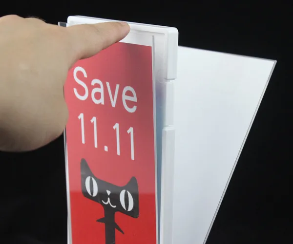 UHOO держатель знака цена имя бирка этикетка стол дисплей постер меню рамка