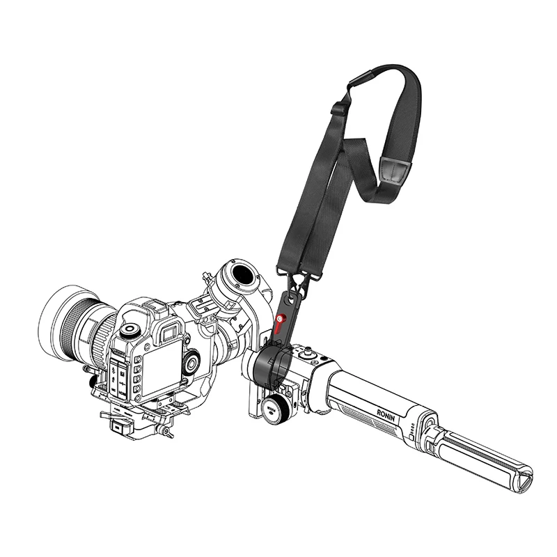 Ремешок с пряжкой для DJI Ronin S регулируемый ремешок рук безопасный слинг