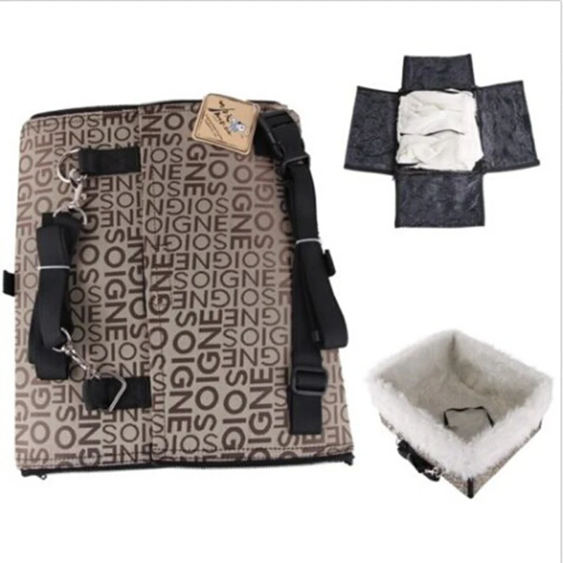 Переноска для домашних питомцев складное автомобильное сиденье перевозки