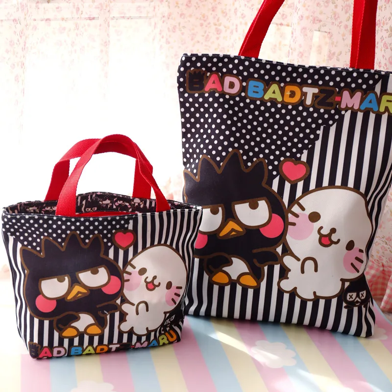 Мультяшная Hello Kitty Melody Cinnamoroll pompomprin Dog Холщовая Сумка для покупок женская сумка на плечо Детская сумка для обеда Эко сумка-тоут - Цвет: 5