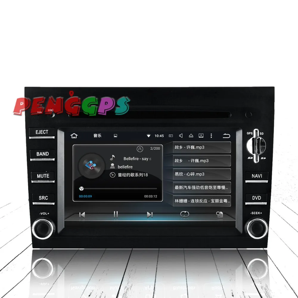 Android 8 0 7 1 автомобильный радиоприемник стерео головное устройство GPS для Porsche Boxter