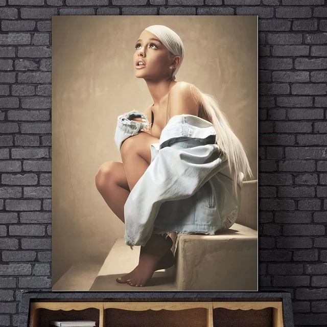 

Постер с изображением девушки Арианы Гранде, подсластитель, картины для гостиной, настенные художественные картины для спальни, декоративн...