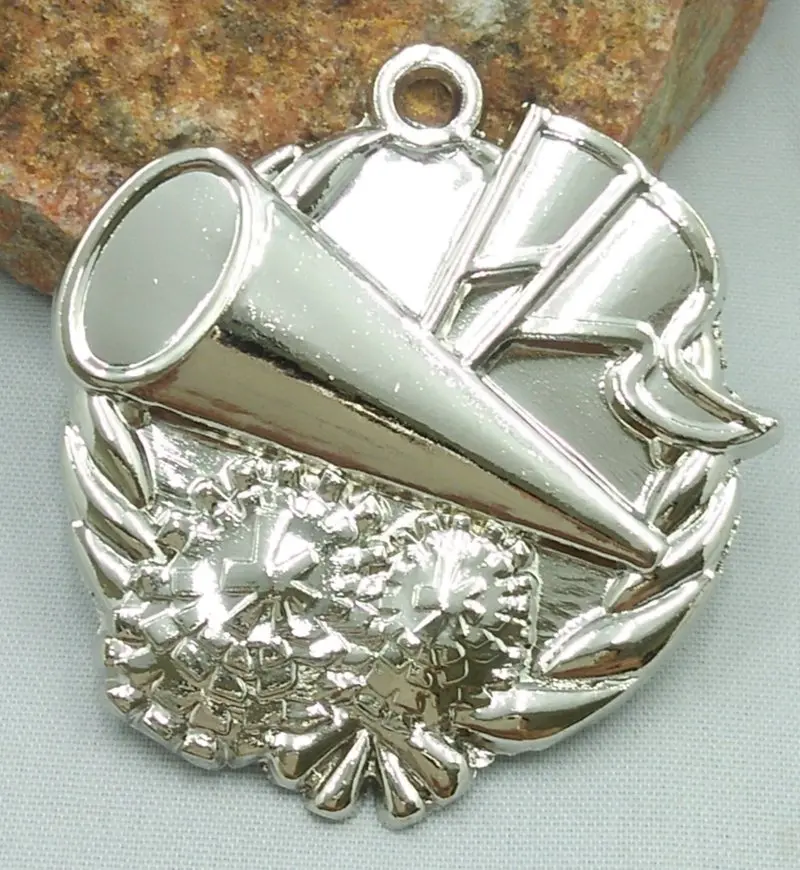 Металлическая медаль унисекс для школьных видов спорта золотого серебряного