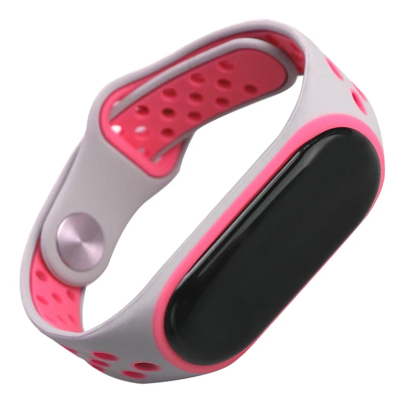 Cerreat умные Аксессуары Силиконовый двойной цветной ремешок для mi band 3 сменный ремешок для часов для Xiaomi mi Band 3 браслет