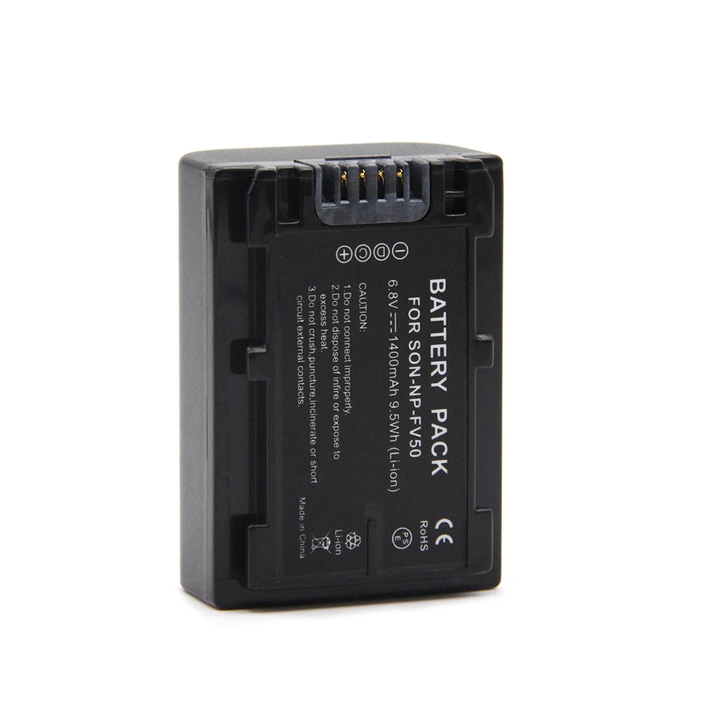 Mamen NP FV50 перезаряжаемая литиевая батарея 1400 мАч для Sony HDR TG1 TG3E TG5 аккумуляторная
