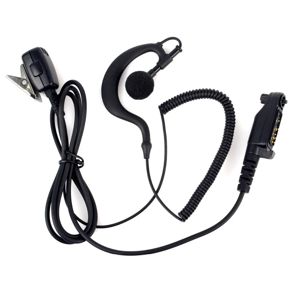 XQF G Shape гарнитура функция PTT MIC для радиоприемников Hytera X1P X1E X1|mic|mic headset |
