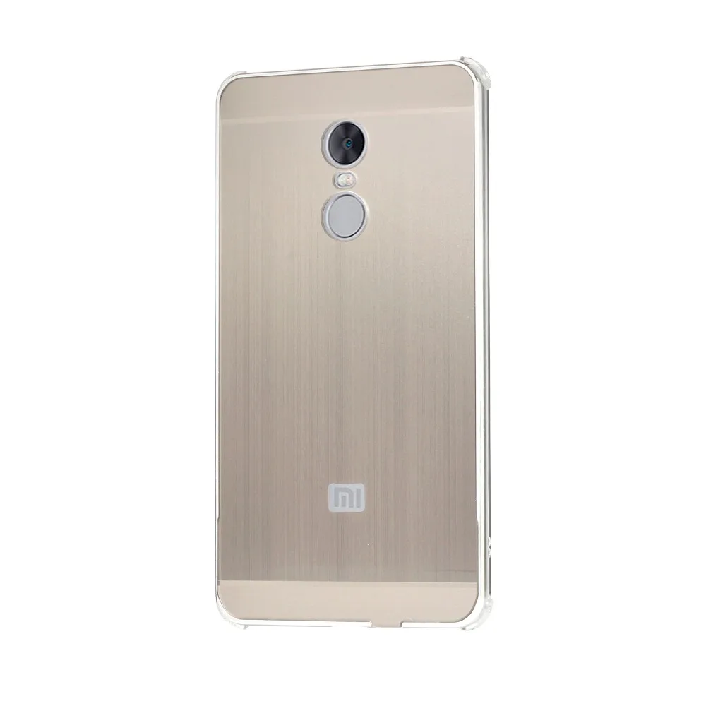 Для Xiaomi Redmi Note 4X4 X Чехол антидетонационный металлический алюминиевый Матовая рамка PC задняя чехол для Redmi Note 4x чехол Coque