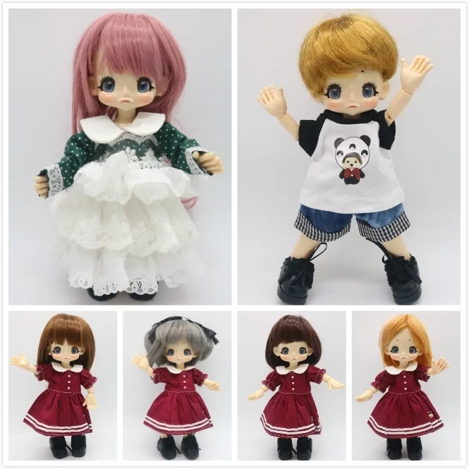 23 см 1/6 BJD куклы телесная кукла аналогичная kikipop Кукла SD пластиковая не включает