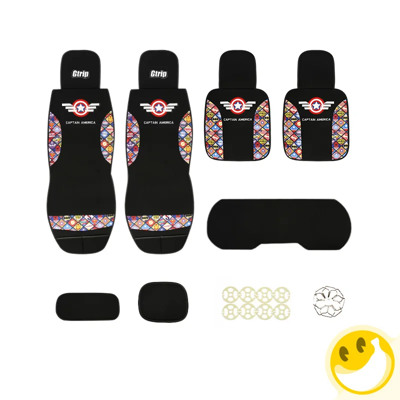 Универсальный чехол на автомобильные сиденья в стиле Марвел для Ford 2013/2014/2015/2016