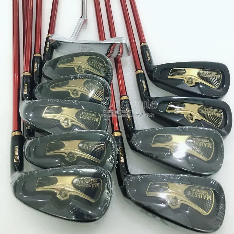 Cooyute Mew гольф-клуб Majesty Prestigio 9 утюги для гольфа набор с Putter 5-910 PAS графитовый Вал R или S Гольф Вал