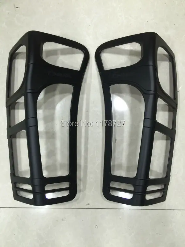 Бесплатная доставка для ISUZU D-MAX Черная передняя и задняя лампа крышка головки