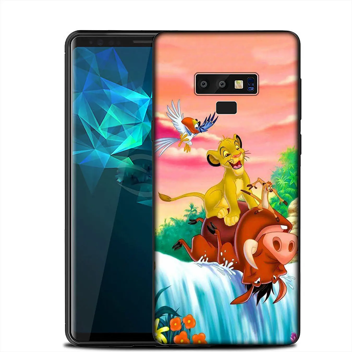 Мягкий силиконовый чехол IYICAO the Lion King для Samsung Galaxy A6 Plus A9 A8 A7 2018 A3 A5 2016 2017 Note 9 8 |