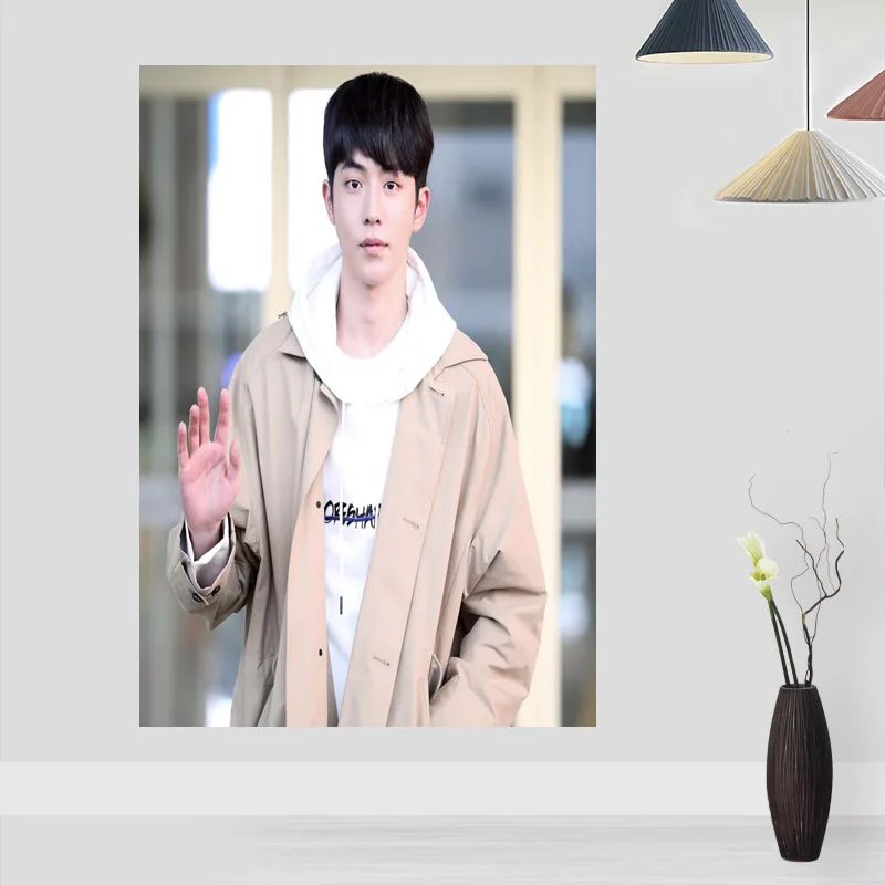 

New Arrival Nam Joo Hyuk Posters On The Wall Modern Anime/Movie/Abstract Rectangle Poster Silk Fabric Cloth Wall Art Unframed