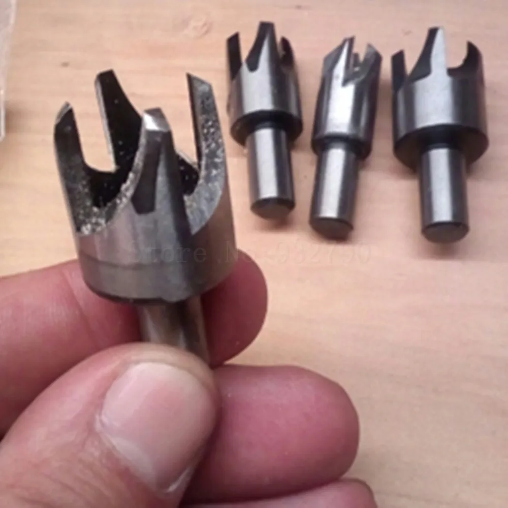 Набор фрез для резки по дереву набор из 4 насадок дрели конические насадки