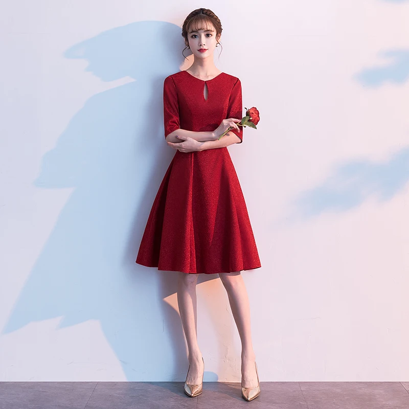 Новое поступление 2020 Формальное короткое платье для выпускного вечера