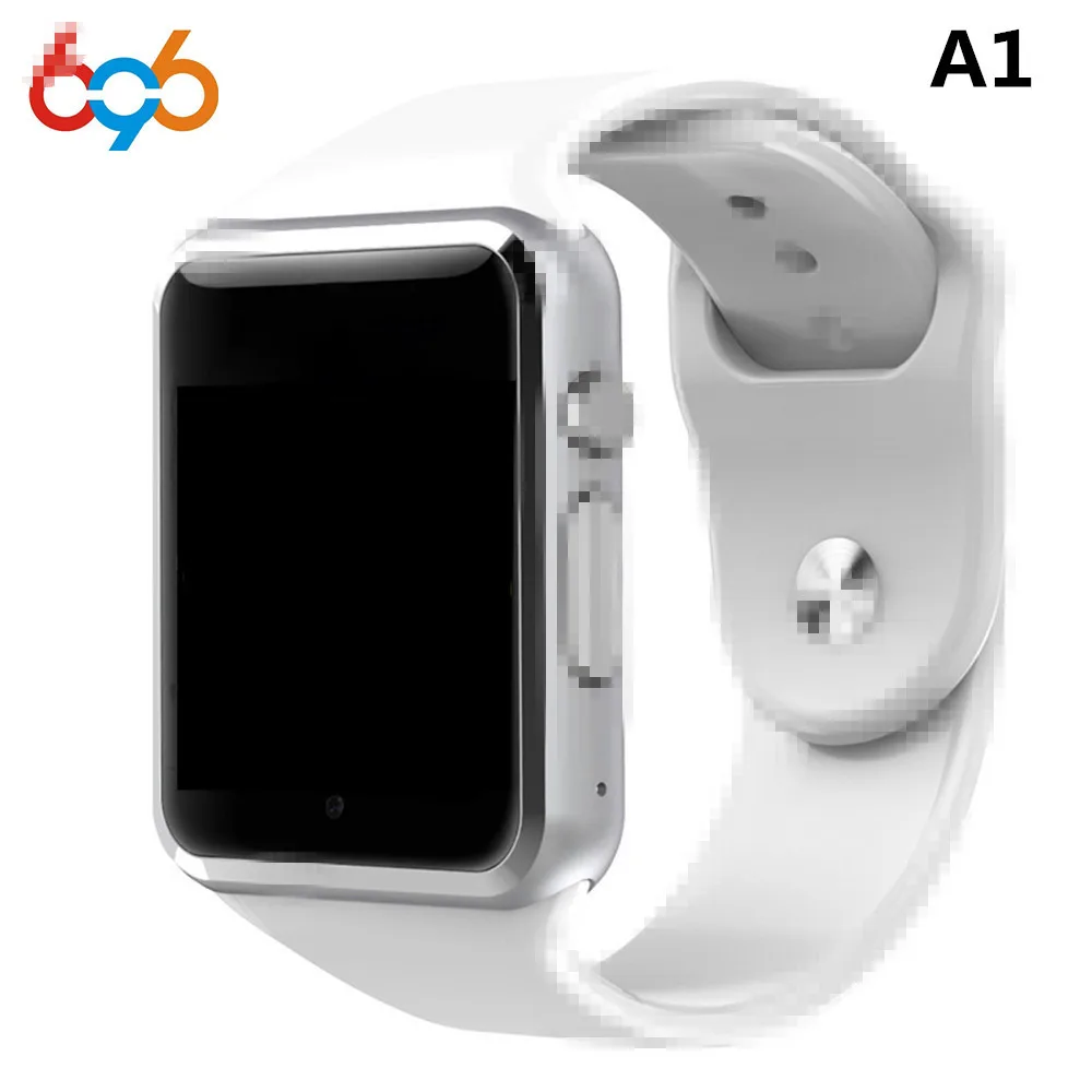 Bluetooth A1 Смарт часы Синхронизация уведомлений поддержка sim-карты TF подключение Apple