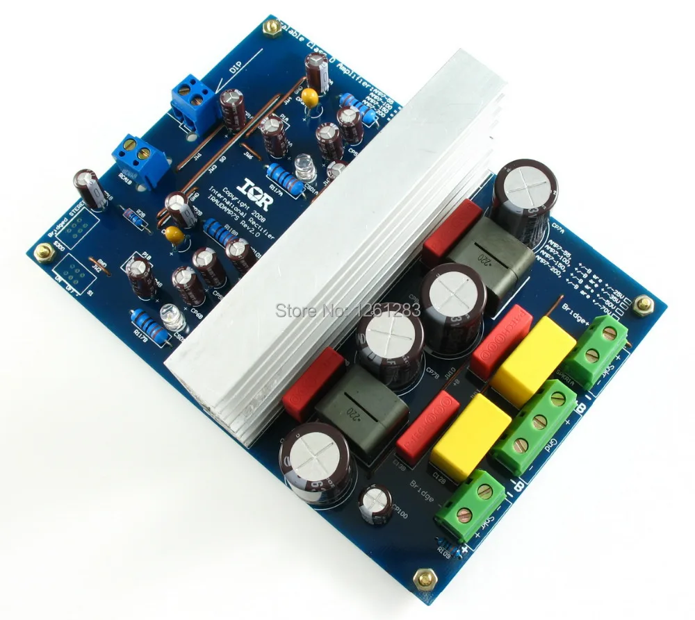 

LJM ASSEMBLED board L15D-X2 Top Class D Stero amplifier board IRS2092 IRAUDAMP7S 125W-500W