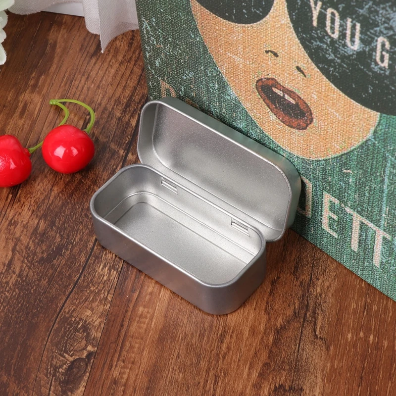 Portable Metal Lip Small Storage Box Case Organizer For Money Coin Candy Keys | Дом и сад