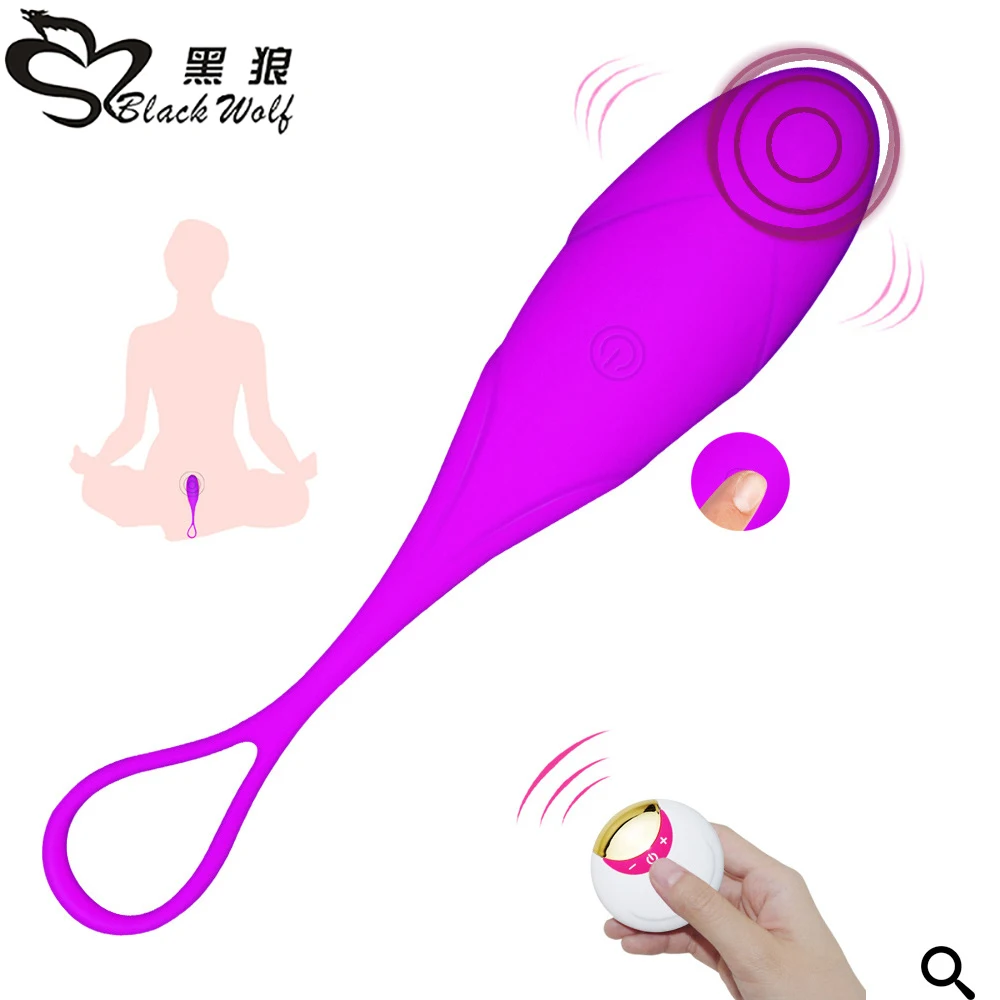 Вагинальные шарики Черного Волка вибратор с дистанционным управлением секс
