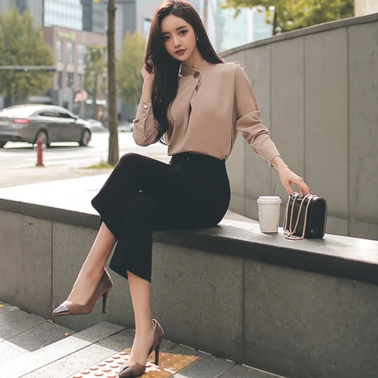 Женский облегающий костюм для офиса и вечеринок модная облегающая шифоновая