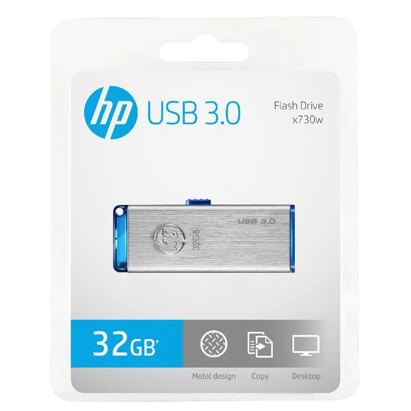 Hp USB 3 0 флеш накопитель 64 ГБ 16 x730w металлическая usb флешка высокая скорость C Мини