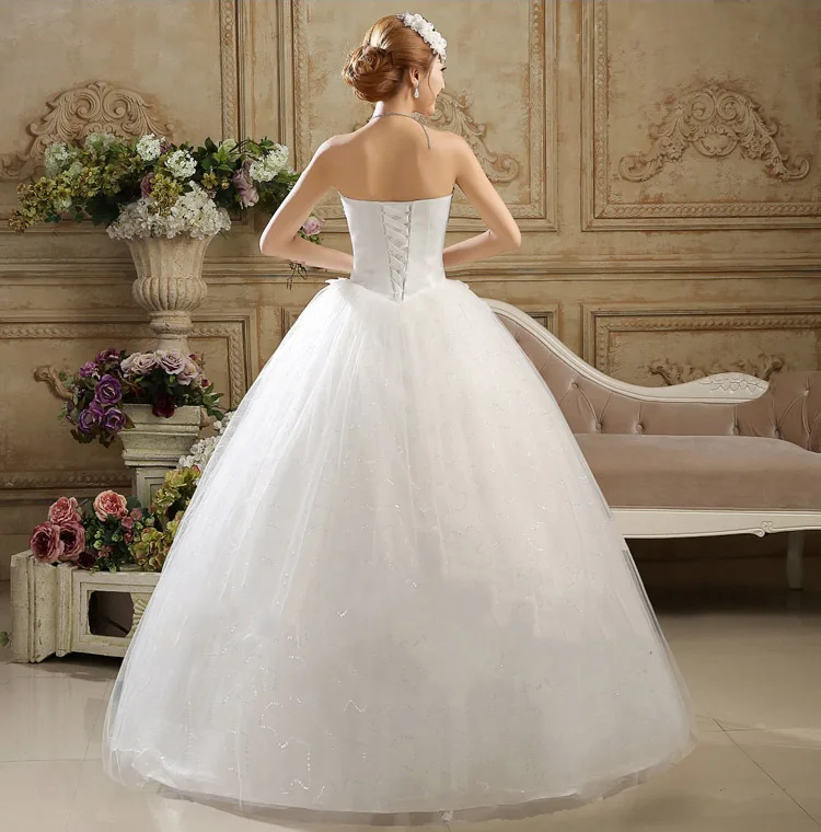 2015 Factory Sale White Red Vestido De Noiva Organza Bride Dresses Made in China Top Selling Casamento Aliexpress A052A|dresse|dress pandabrides mom