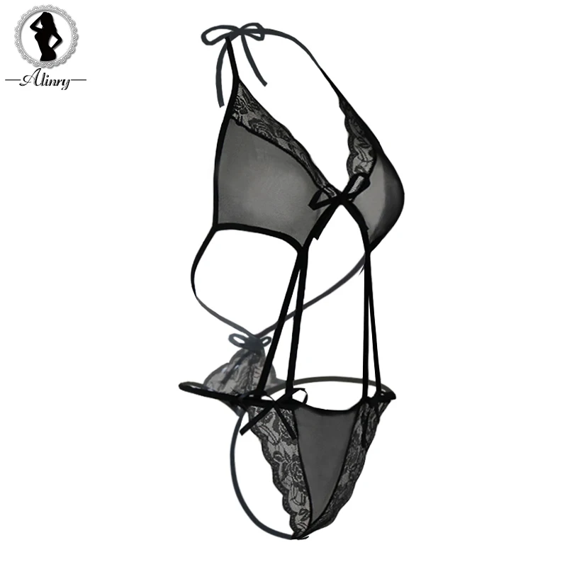 Alinry 2018 прозрачные babydoll сексуальное женское белье Фантазии плюшевых Женская