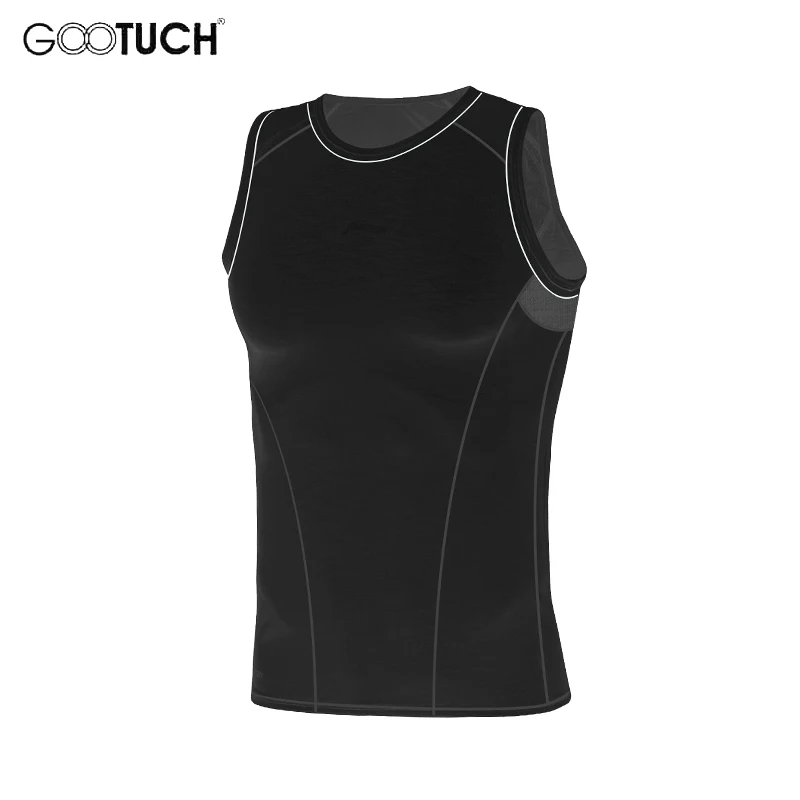 Мужской Хлопковый жилет майки мужские сетчатые облегающие для фитнеса Мужская