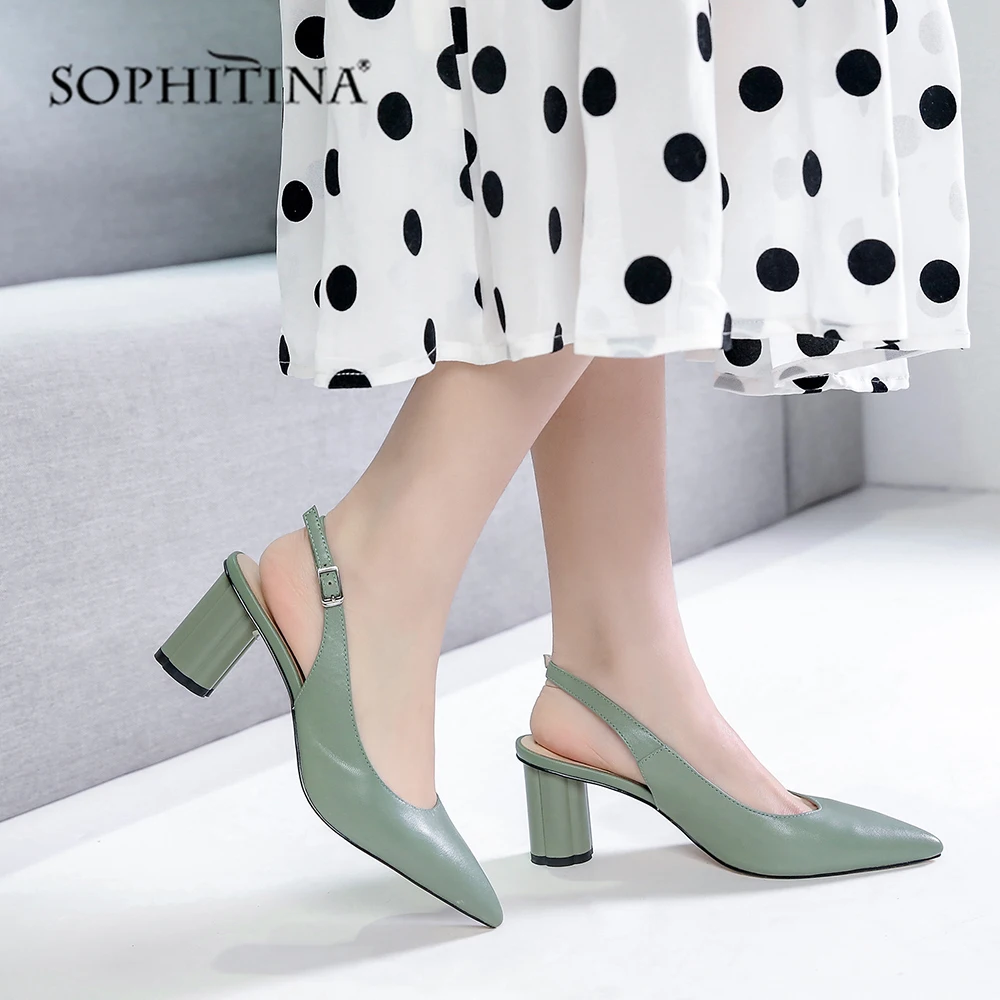 SOPHITINA/Новинки на лето 2019г.Летние женские туфли из натуральной кожи