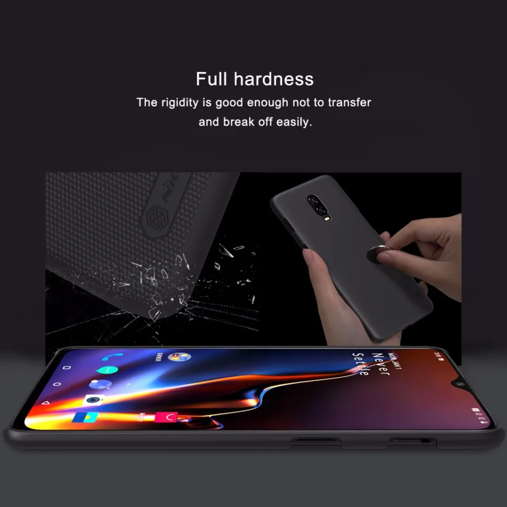 Чехол для Oneplus 6T с защитой Super Frosted, оригинальный от Nillkin.