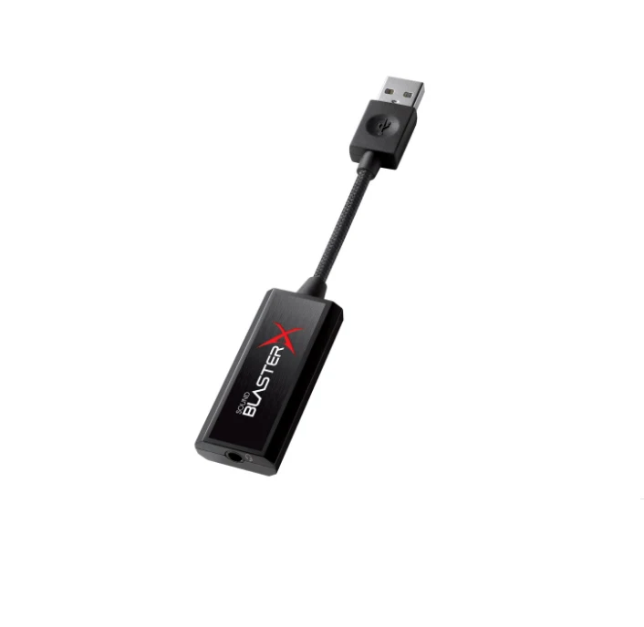 Creative Sound BlasterX G1 Портативный USB внешний для ноутбука звуковая карта 7 1 с усилителем