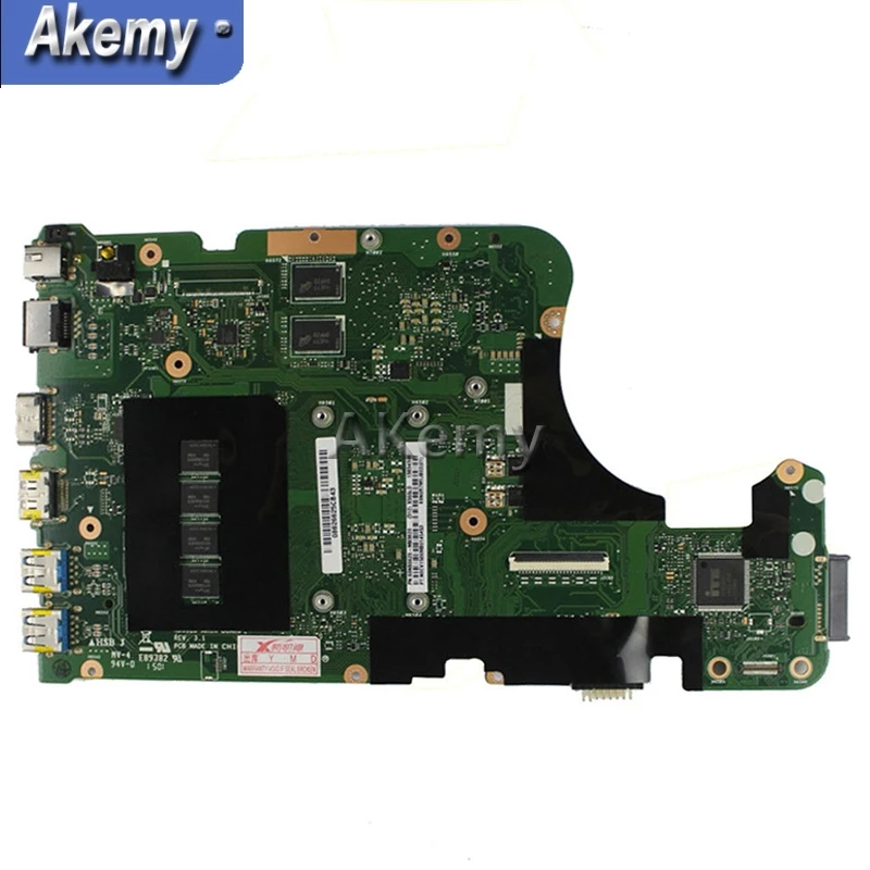 AK X555LD материнская плата для ноутбука ASUS X555LD X555LDB X555LA X555LB X555L X555 Тесты оригинальная материнская плата 4G-RAM I7-5500U GT840M