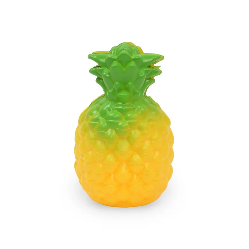 Pineapple 2 Детские кухонные режущие игрушки для пиццы, фруктов, овощей, фаст-фуда, ролевые игры, пластиковые миниатюрные пищевые Игрушки для девочек, детские развивающие игрушки - Цвет: Pineapple 2