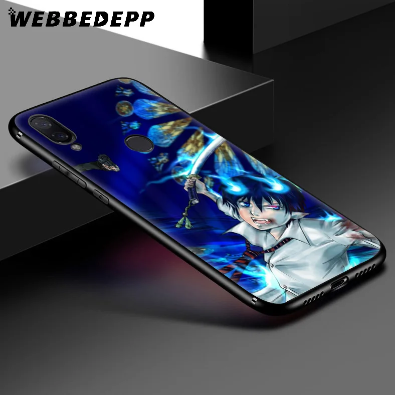 WEBBEDEPP Blue Exorcist Anime Soft Case for Xiaomi Redmi K20 7A 4A 4X 5 5A 6 6A S2 Note 8 4 7 Pro Plus Prime |