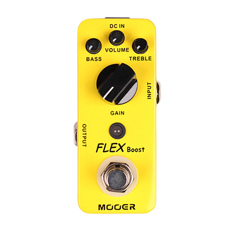 Mooer Flex Boost эффекты Электрогитары педаль эффектов Правда Обход широкий диапазон