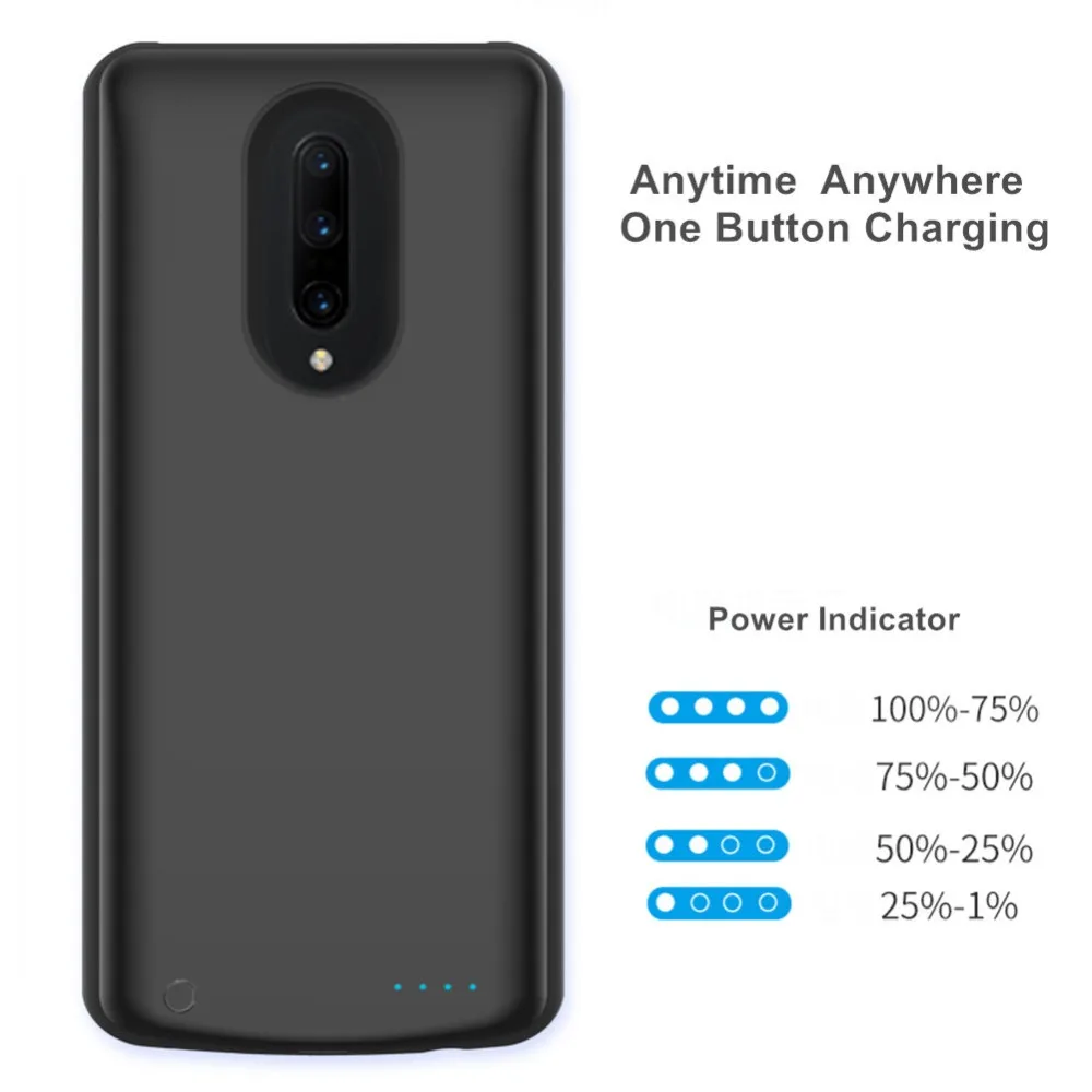 Внешнее зарядное устройство 6500 мАч чехол для MEIZU16s батареи Ультратонкий